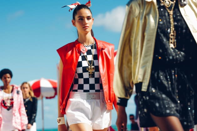 Behind the Scenes of the Chanel's Resort 2022 Collection - Chanel Virginie  Viard Lagerfeld