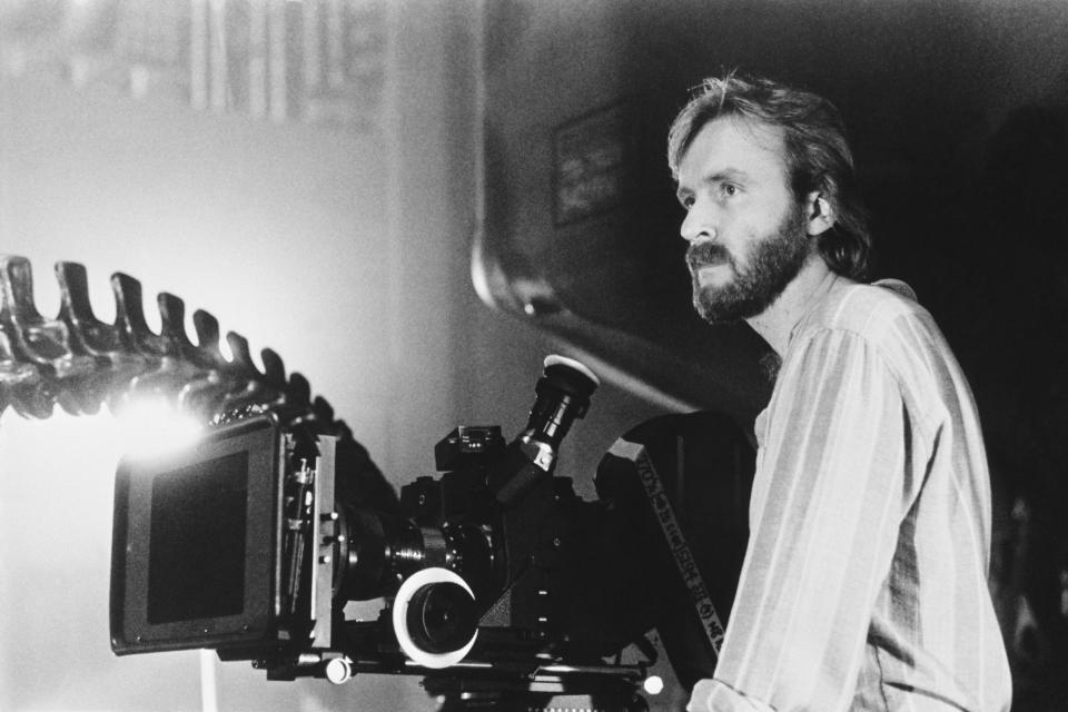 Director James Cameron on the set of his film Alien II. (Photo by Bob Penn/Sygma/Sygma via Getty Images)