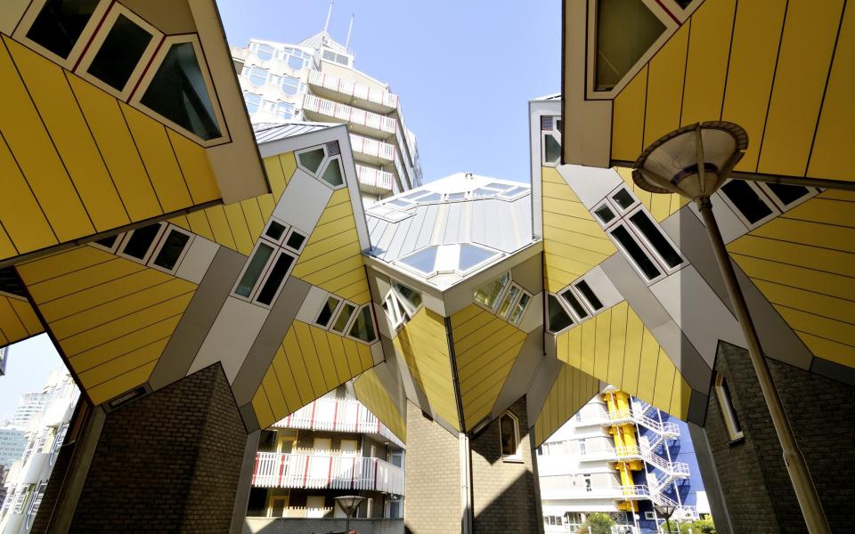 Rotterdam's cube houses