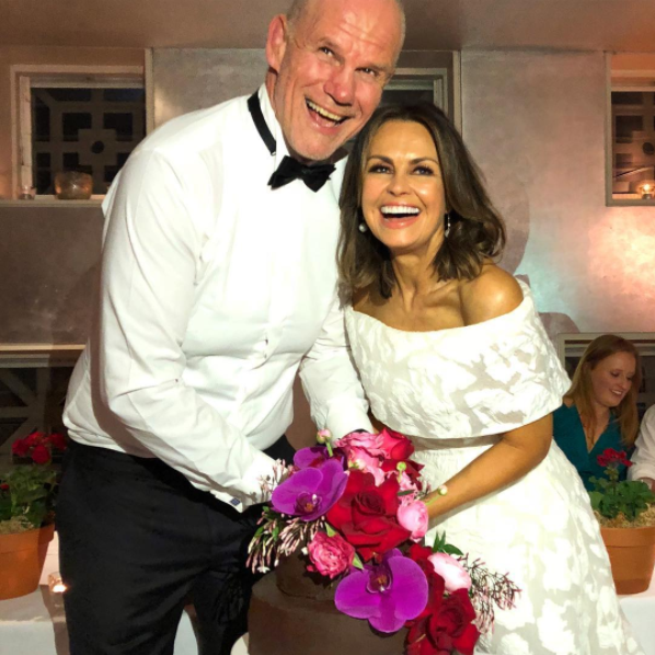 It's been a big few weeks for Lisa as she recently married her hubby Peter FitzSimons for the second time to celebrate their 25th wedding anniversary. Source: Instagram