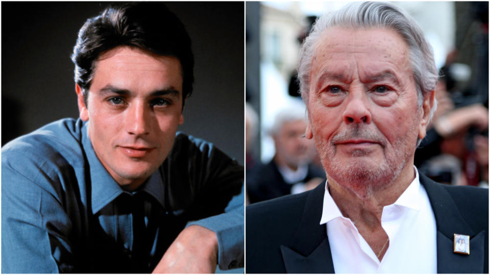 法國男演員亞蘭德倫（Alain Delon）近日透露自己想以安樂死的方式結束生命。（圖／達志影像）