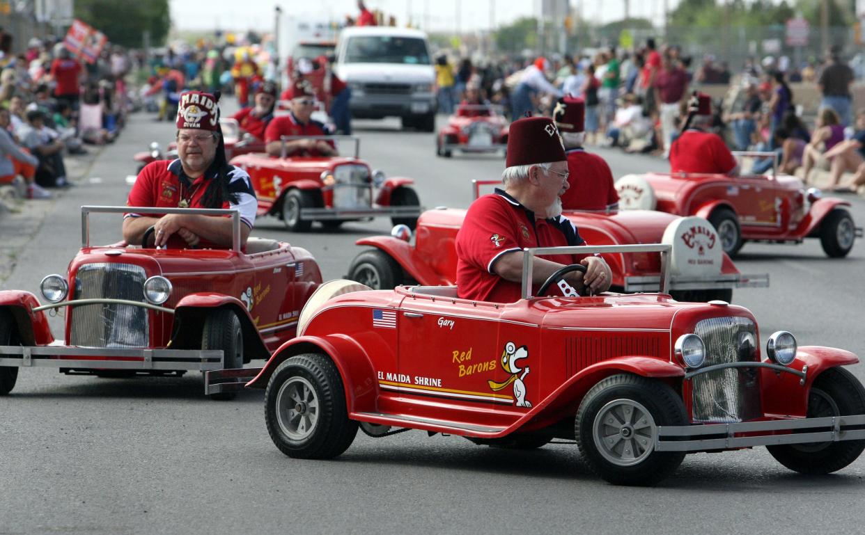 A parade will be a public highlight when the Shriners come to Wichita Falls in June.