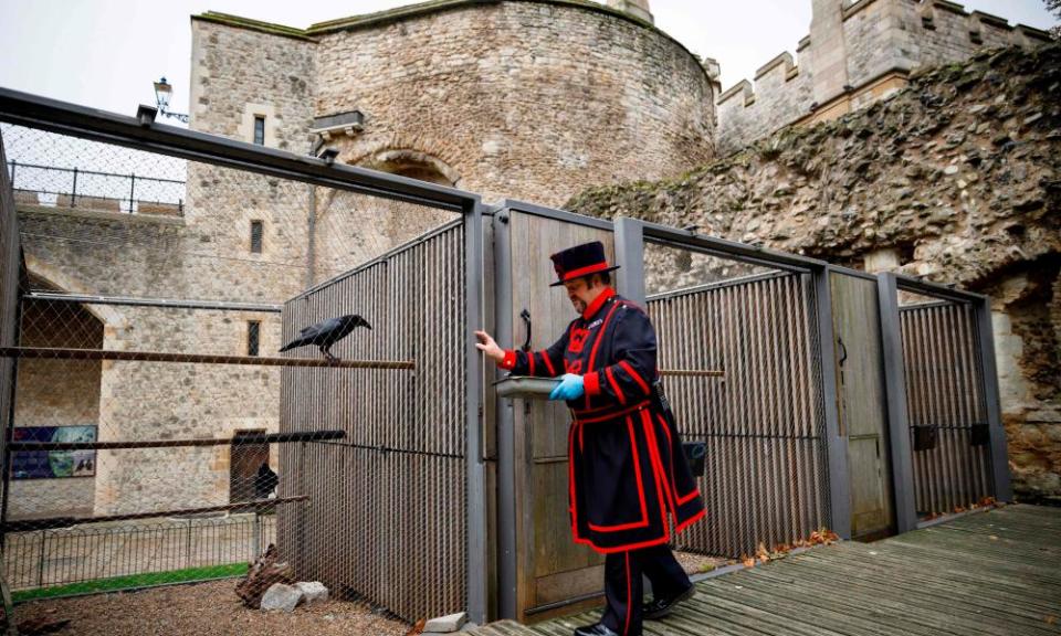 Yeoman Warder Ravenmaster Chris Skaife