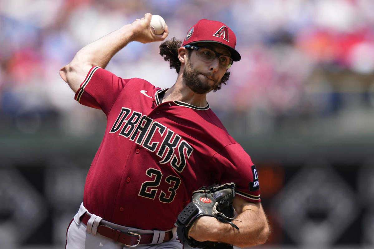 Zac Gallen struggles in return home, Diamondbacks fall to Phillies in NLCS  Game 1