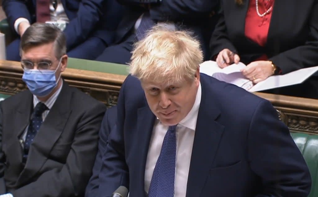 Prime Minister Boris Johnson has reportedly been interviewed by Sue Gray as part of her probe in No 10 lockdown breaches (House of Commons/PA) (PA Wire)