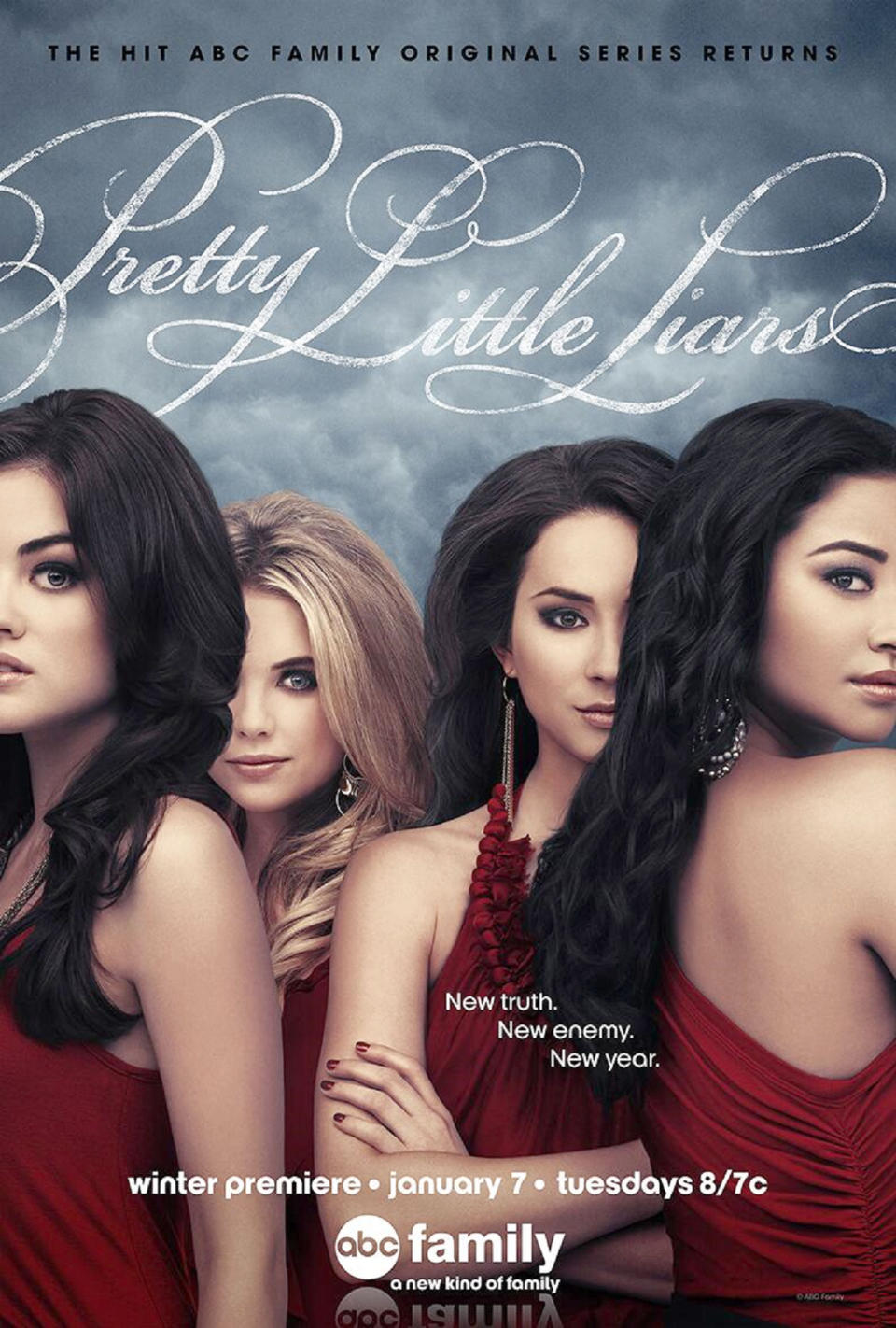 The Pretty Little Liars' Way-Too-Perfect Poster