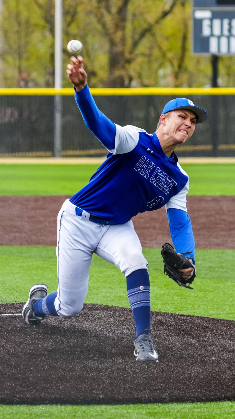 Pitcher Payten Jibben, the WBCA state player of the year last season, returns for Oak Creek.