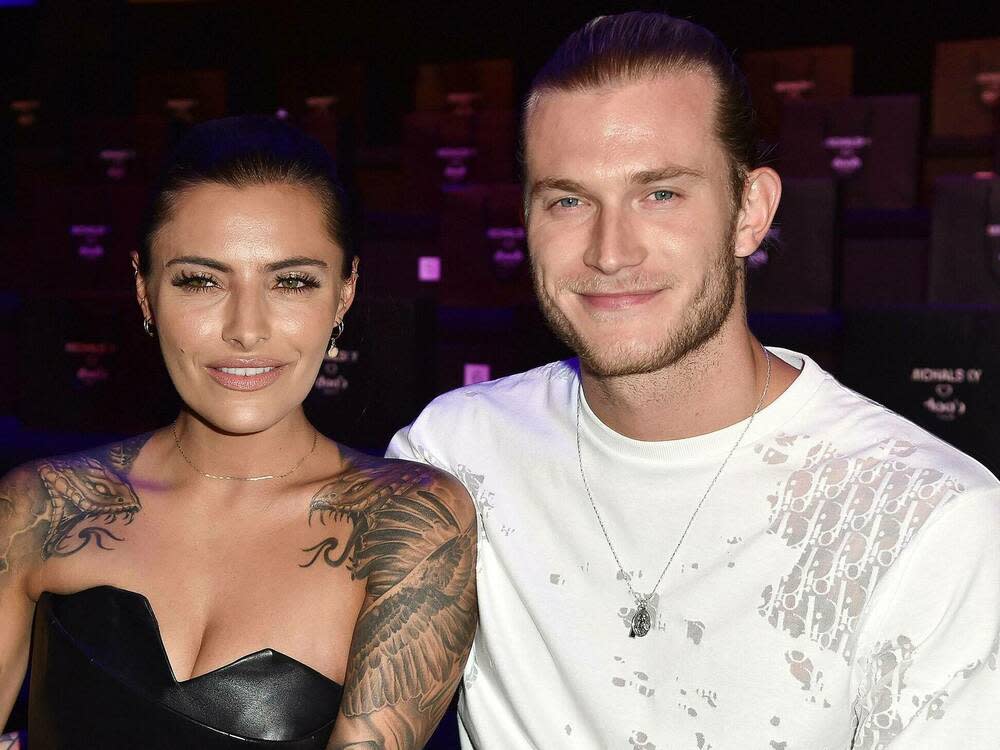 Sophia Thomalla und Loris Karius bei einem Event (Bild: imago images / APress)