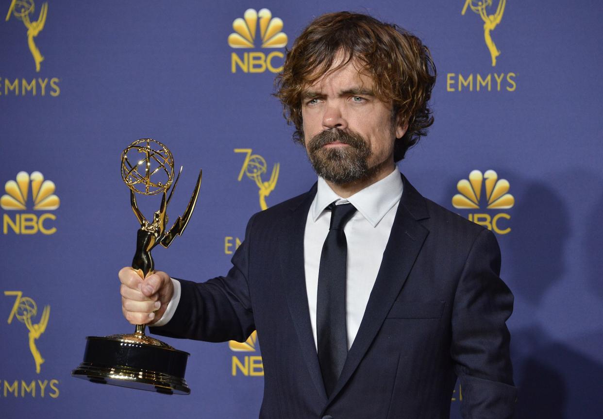 Peter Dinklage wurde letztes Jahr für 'Game of Thrones' mit einem Emmy als bester Nebendarsteller in einer Drama-Serie ausgezeichnet. (Bild: Sthanlee B. Mirador/ddp/Sipa USA)