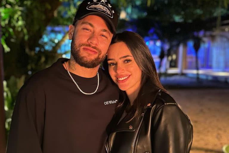 Neymar y Bruna comunicaron el nacimiento de su hija (Foto Instagram @neymarjr)