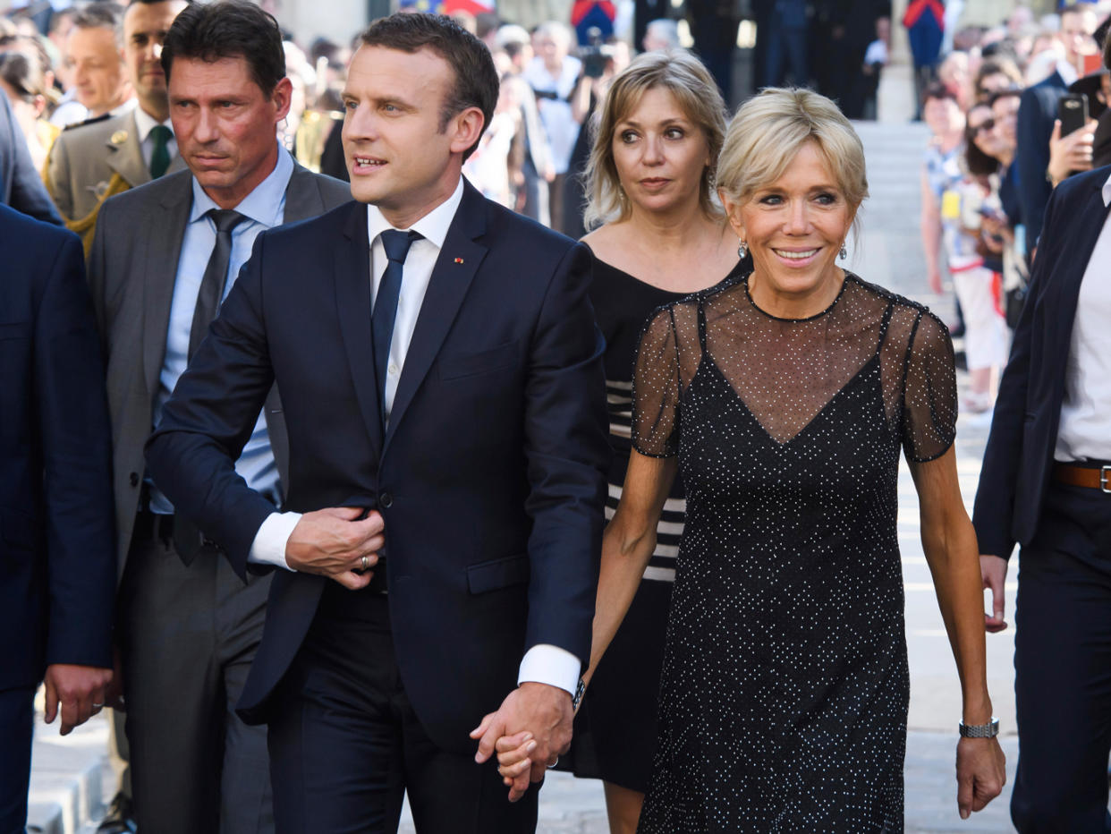 Bei Brigitte Macron hat Fast Food keine Chance. (Bild: Ap Photo)