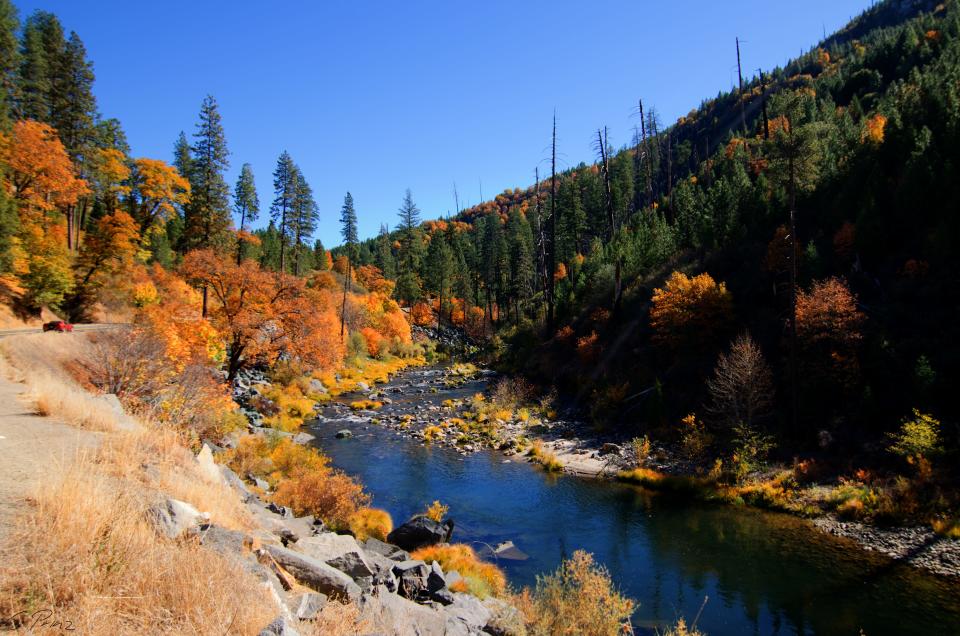 On the way to Lake Tahoe