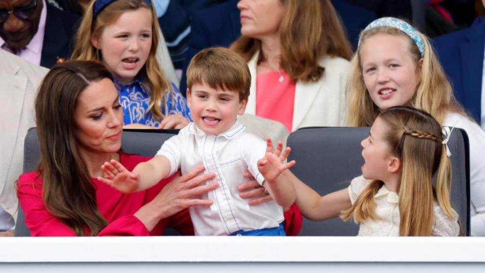 Only Prince Louis did not attend the queen's funeral