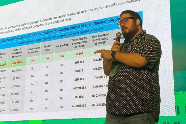 Marc Rivero, especialista en ciberseguridad, en la Cumbre de Ciberseguridad organizada por Kaspersky en Punta Cana