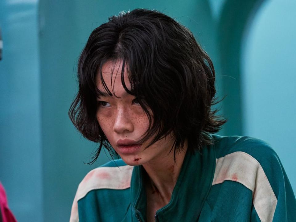 Jung Ho-yeon als Kang Sae-byeok in "Squid Game". (Bild: Noh Juhan | Netflix)