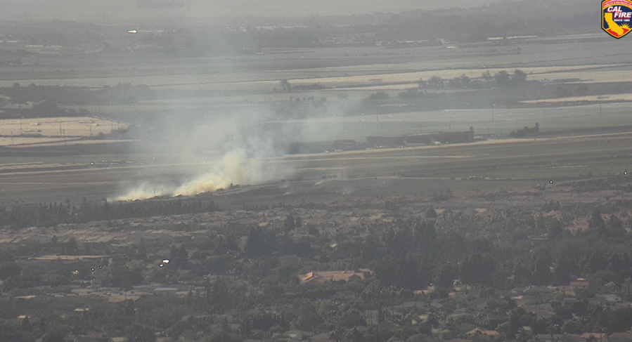 Vegetation fire breaks out in Ventura County, shelter in place order issued