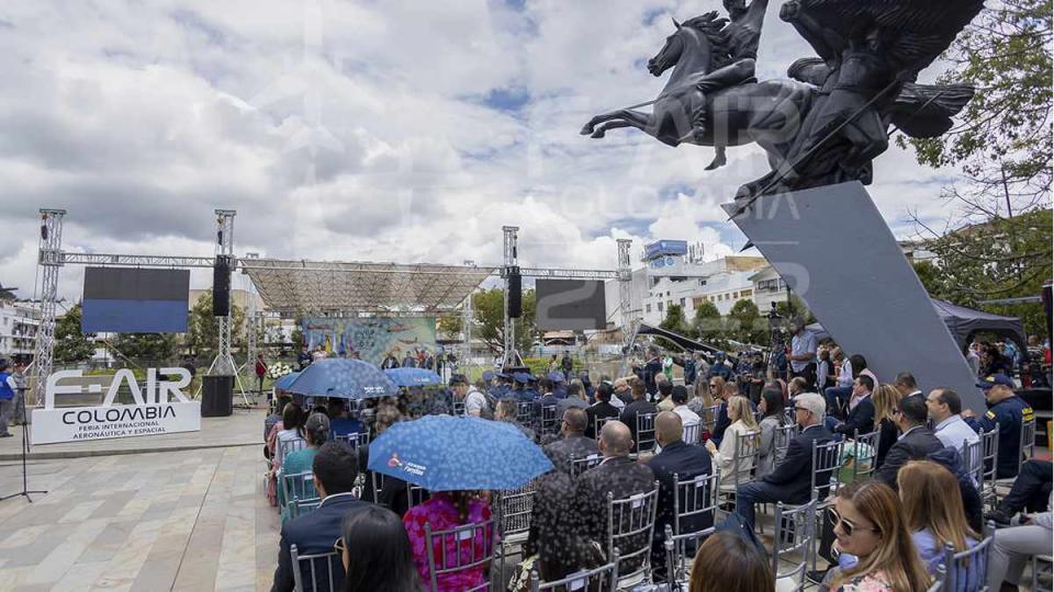 La Feria Aeronáutica irá del 12 al 16 de julio. Se realizará en el aeropuerto José María Córdova. Foto: F-Air