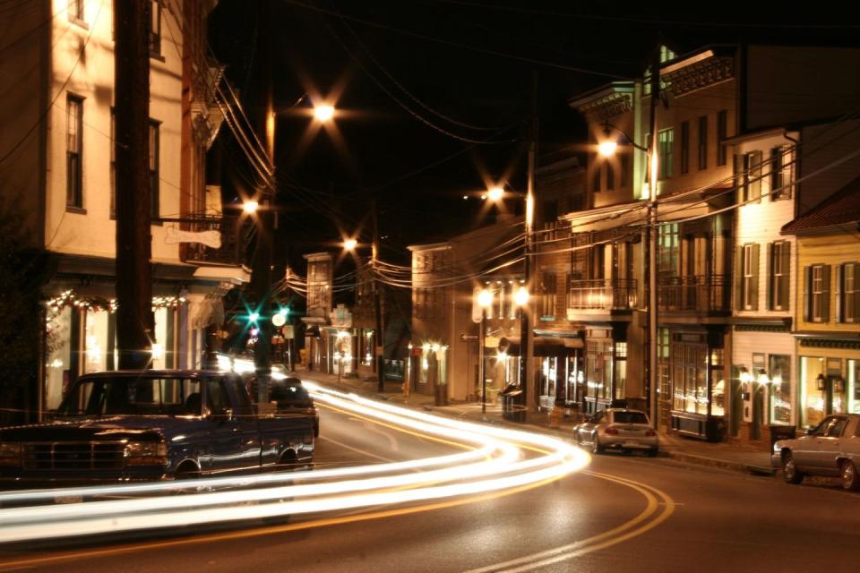 Main Street in Ellicott City, Maryland