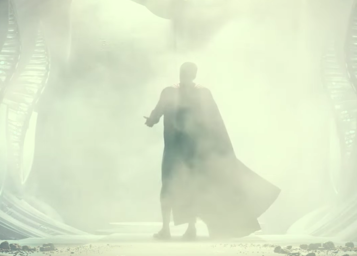 Superman in a deleted scene from <i>Justice League</i> (Photo: Warner Bros.)