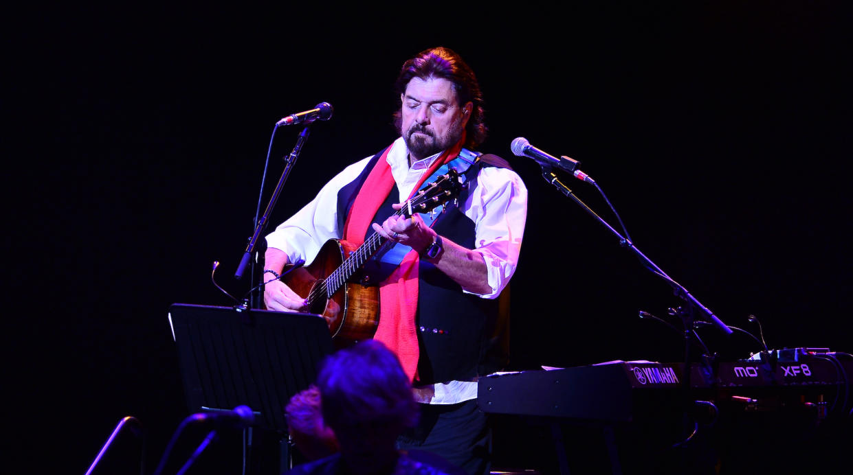  Alan Parsons performs onstage at the Broward Center for Performing Arts in Fort Lauderdale, Florida on January 30, 2022 . 