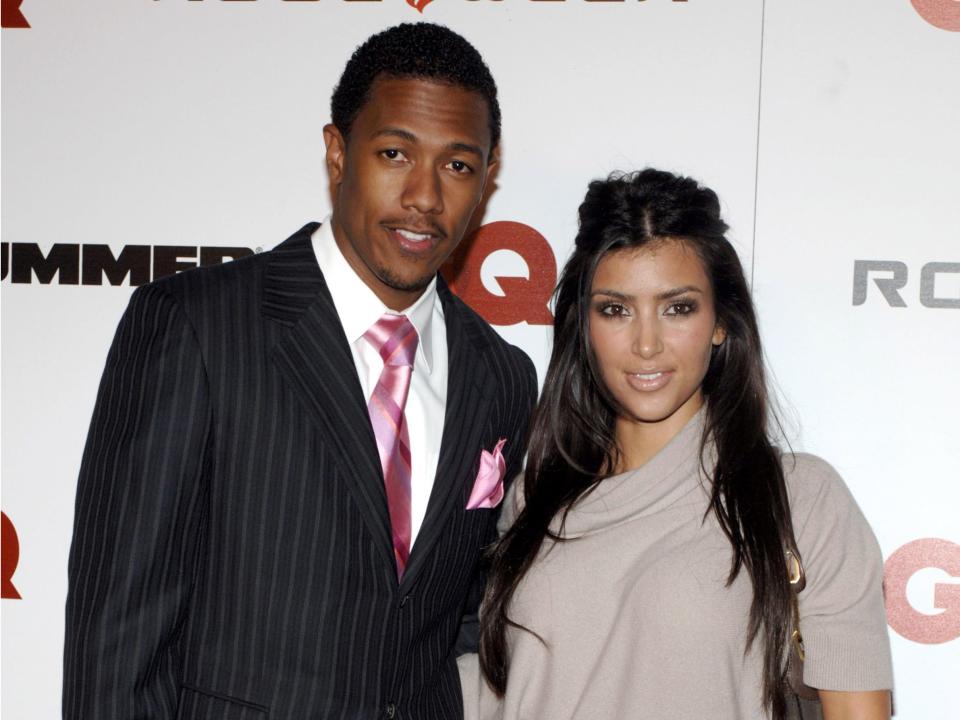 Kim Kardashian and Nick Cannon