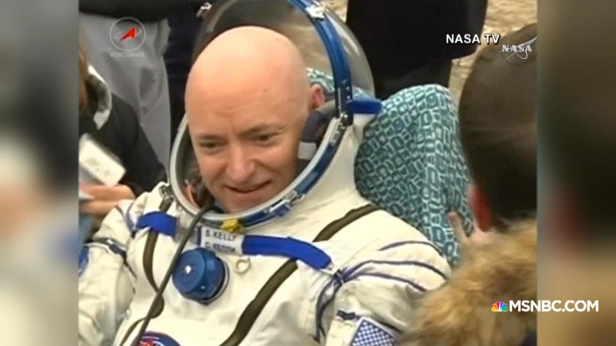 Astronaut Scott Kelly Returns to Earth