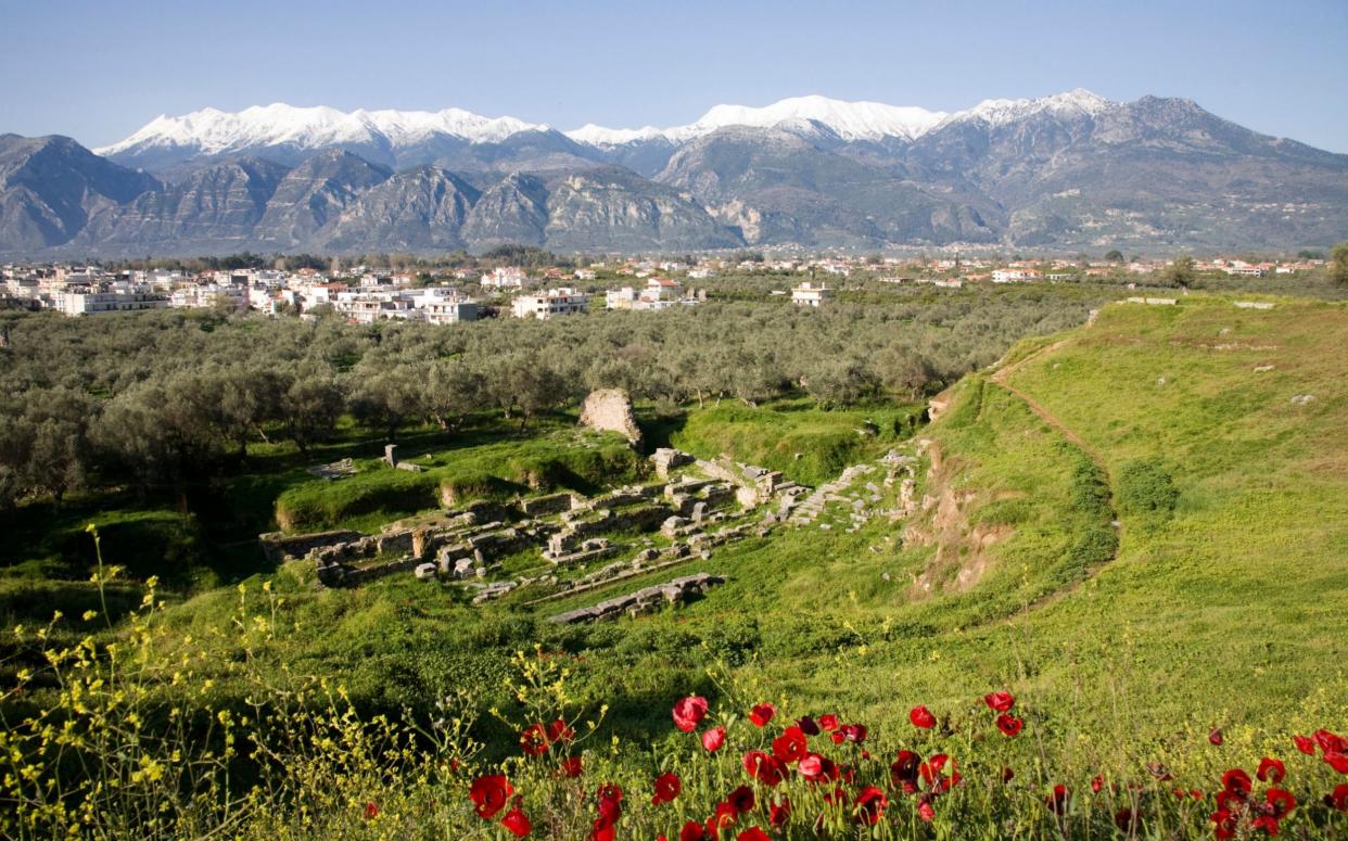 A theatre in Sparta, Greece