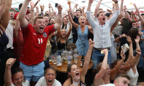 England World Cup win over Sweden watched by almost 20m viewers