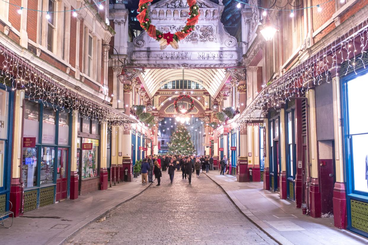 Leadenhall Market in the City dates back to the 14th century (City of London)