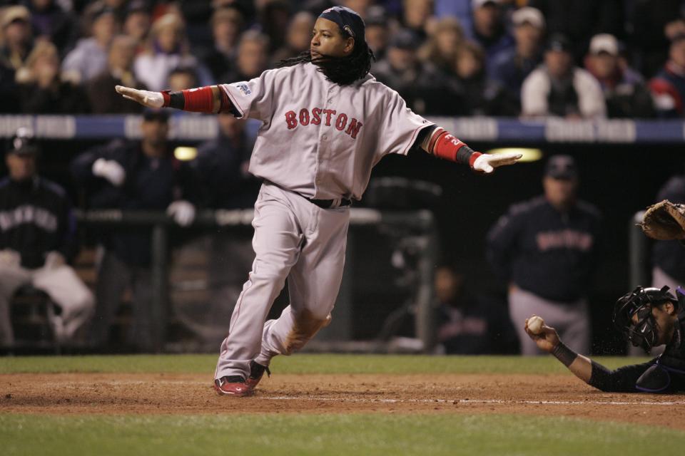 Manny Ramirez。（Photo by Rich Pilling/MLB via Getty Images）