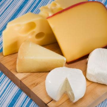 <div class="caption-credit"> Photo by: ThinkStock</div><div class="caption-title">Say Cheese</div>From savory bleu to sharp cheddar to creamy brie and camembert, cheese is a satisfying nosh on it's own or a palate-pleasing addition to any dish. Portion control is key, however, because calorie and fat counts are typically quite high. Fortunately, a mere 1.5 ounces of cheddar gives you more than 30% of your daily calcium needs, and other cheeses have similar values. Most cheeses also have small amounts of vitamin D.