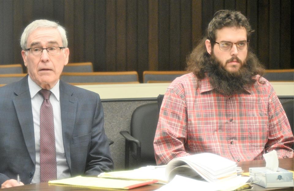 Daniel Ward, with his attorney Thomas Schaffer, entered a no contest plea Monday to causing death while under the influence of drugs.