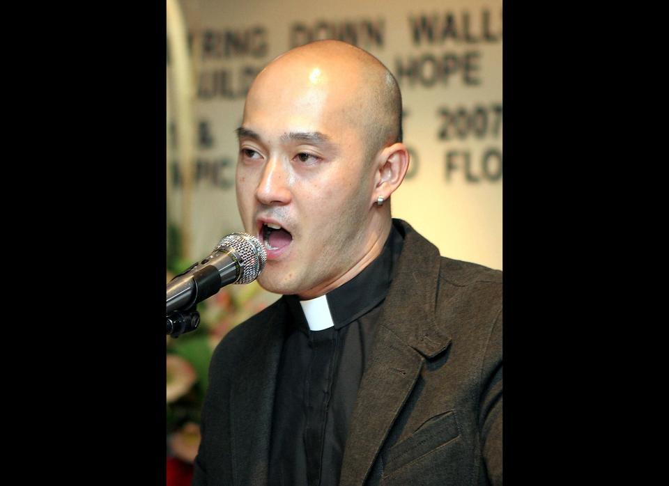 Reverend Ouyang Wen Feng founded a gay-friendly church outside Kuala Lumpur and is thought to be the country's only openly gay pastor. Although he now lives in the U.S., he frequently returns to Malaysia to call for gay rights, despite the country outlawing homosexuality.
