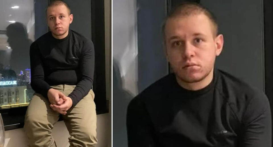 Dmitry Korovin, who allegedly killed the Russian model Gretta Wedler in Lipetsk, Russia. Source: CEN/Australscope