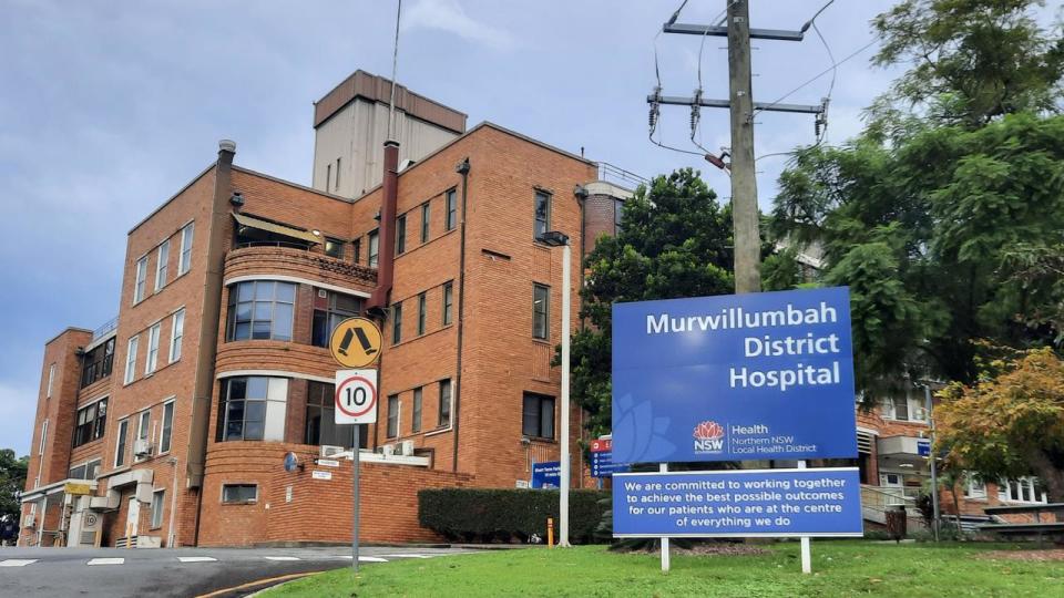 Murwillumbah Hospital is among the sites impacted. Picture: Supplied