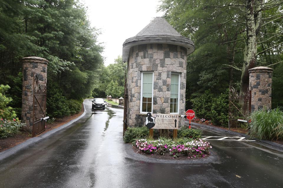 The entrance to The Preserve Sporting Club and Residences in Richmond.