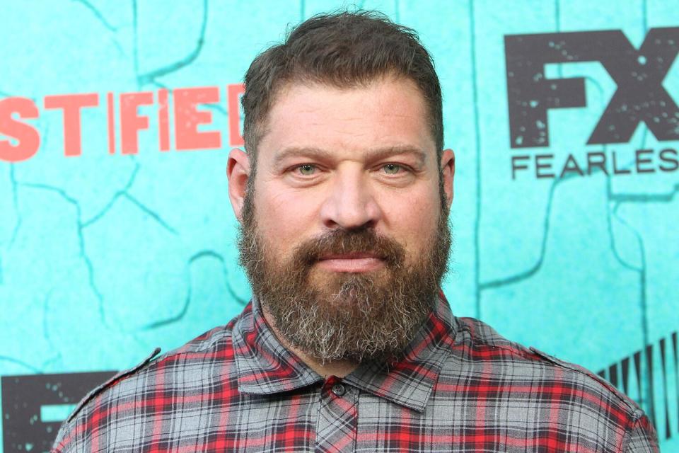 HOLLYWOOD, CA - APRIL 13: Brad William Henke arrives at FX's "Justified" series finale premiere held at The Ricardo Montalban Theatre on April 13, 2015 in Hollywood, California. (Photo by Michael Tran/FilmMagic)