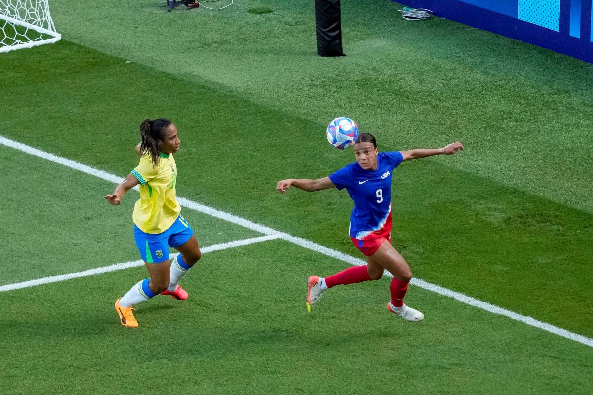 USA vs. Brazil live updates Second half of Olympic final underway