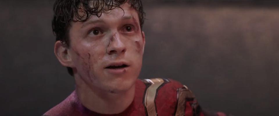 Tom Holland as Peter Parker/Spider-Man in "Spider-Man: No Way Home."