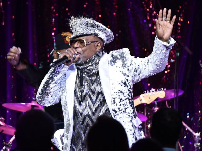 George Clinton performing in New York in 2017 (Theo Wargo/Getty Images for SESAC)