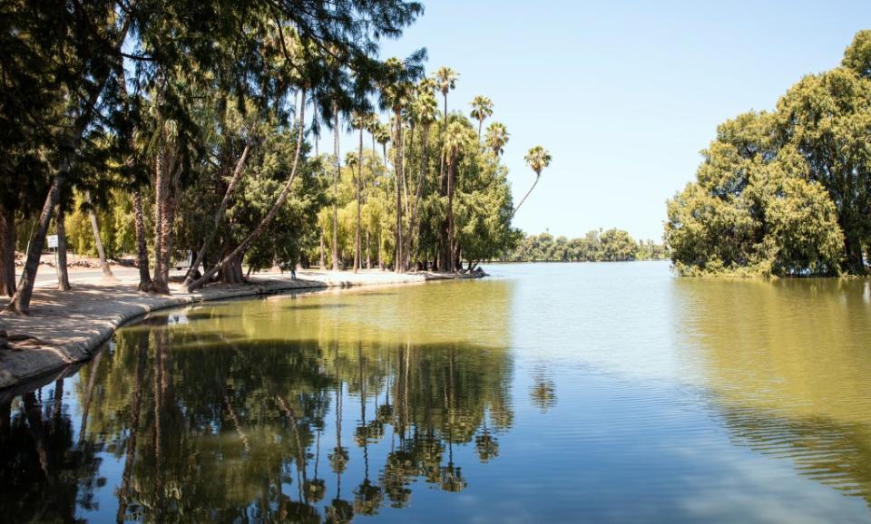 Fairmount Park Lake, Riverside, California via Getty Images
