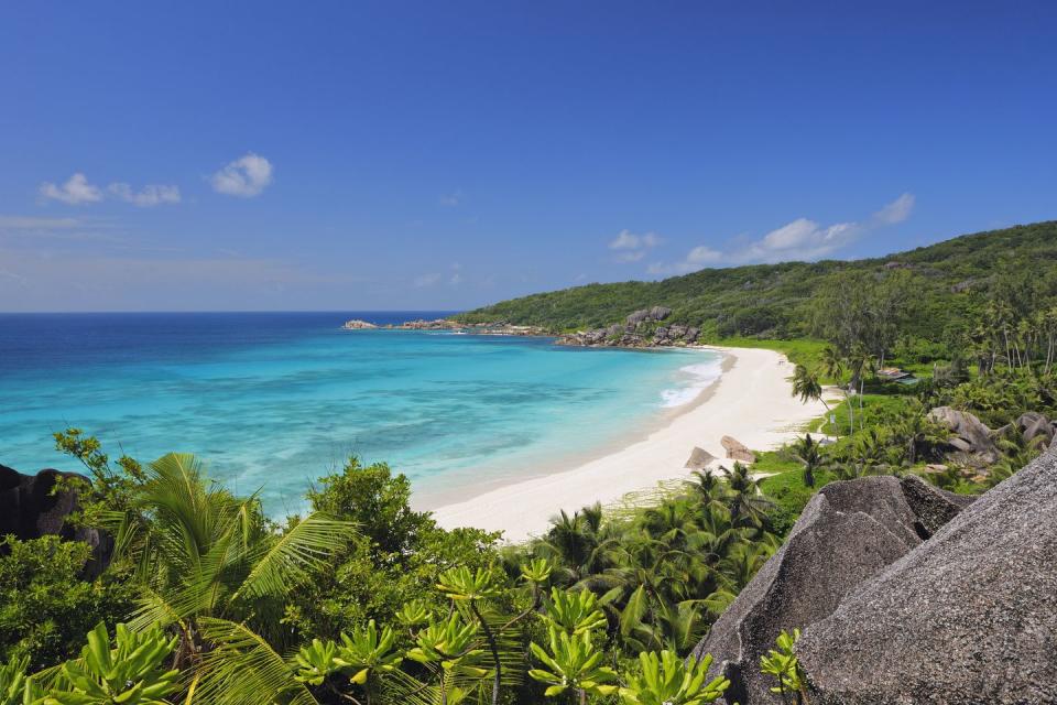 7) Grand Anse Beach, Seychelles