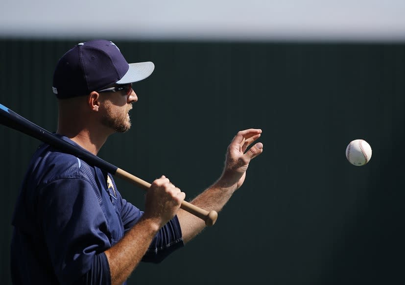 Former major leaguer Rocco Baldelli becomes the Twins’ 14th manager. (AP)