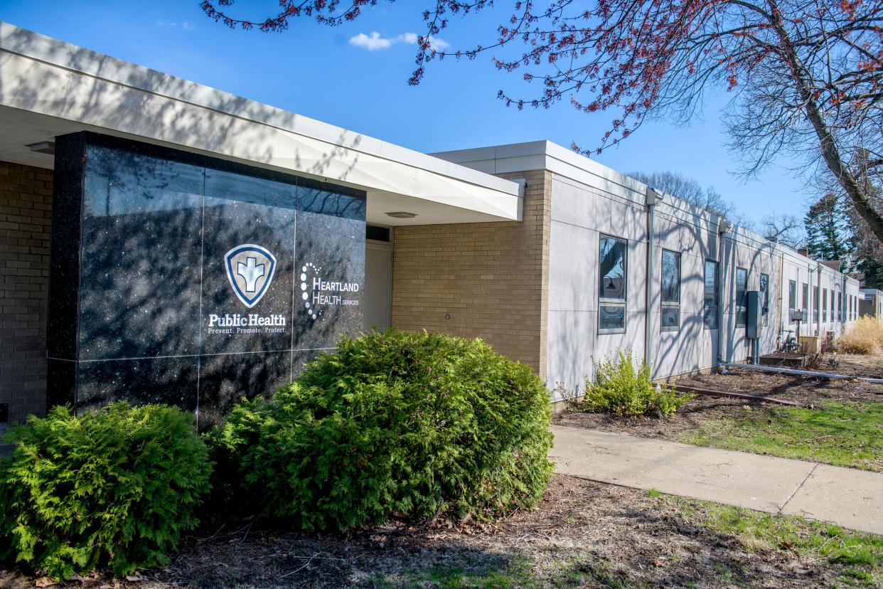 Former Peoria City/County Health Department building, 2116 N. Sheridan Road in Peoria.