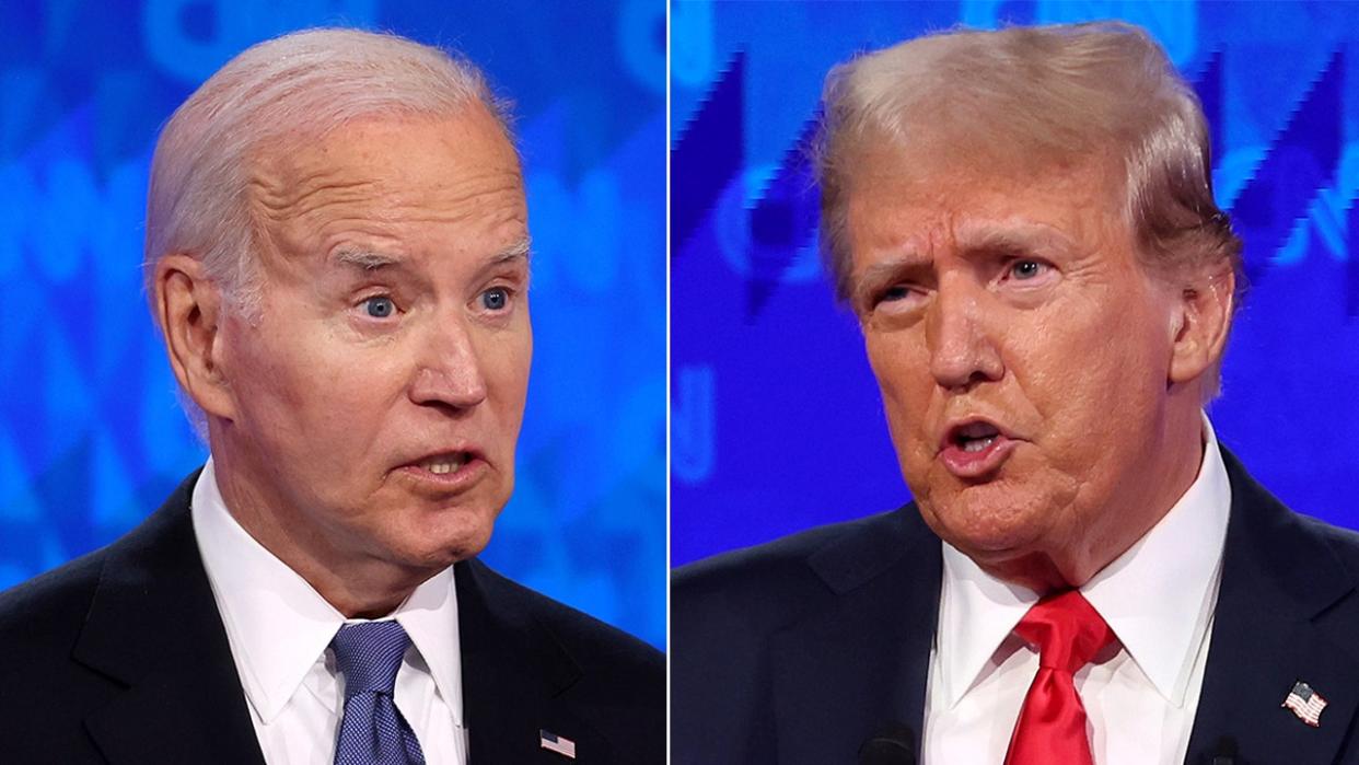 Biden and Trump