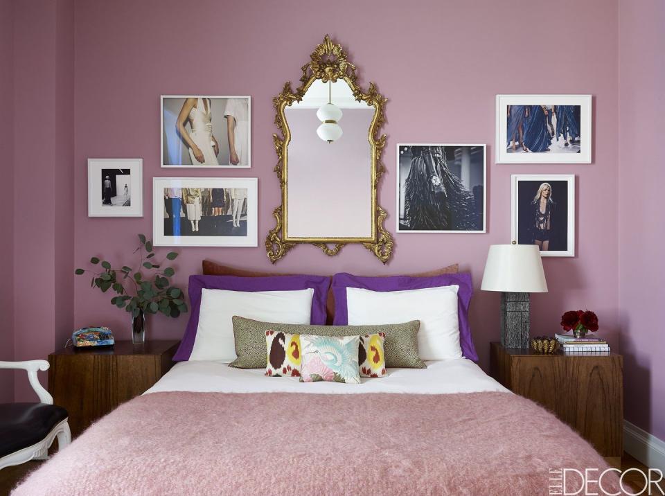 Rosy Purple Walls