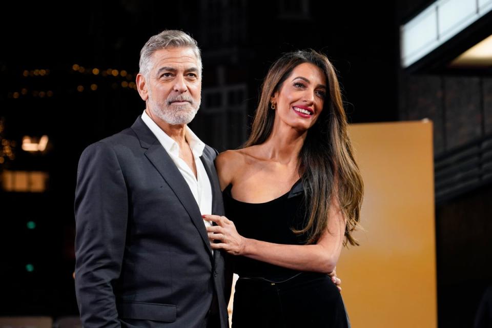 Amal Clooney, international human rights lawyer and wife of Hollywood star George Clooney, had been criticised online for her perceived lack of comment on the ongoing conflict in the Middle East (Alberto Pezzali/Invision/AP)