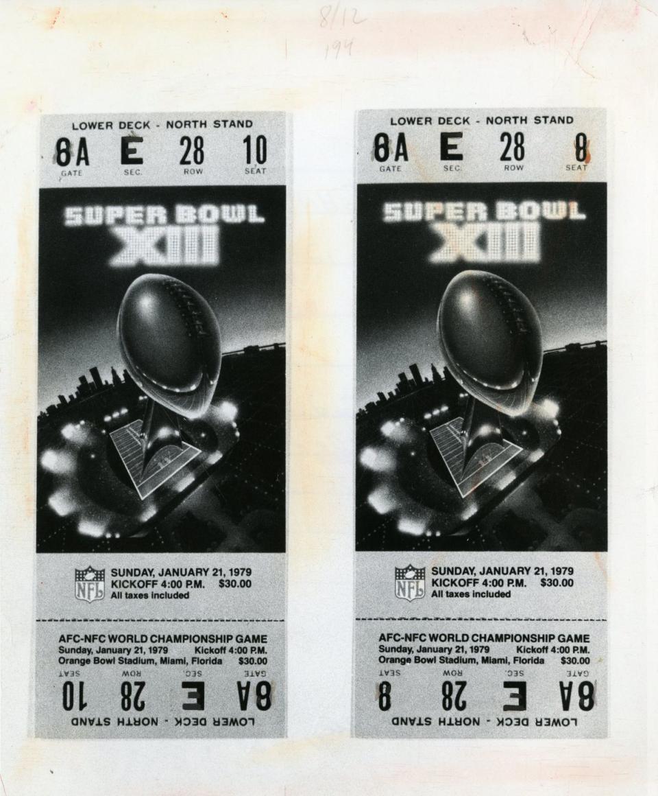 <p>If you were lucky enough to get your hands on a pair of Super Bowl tickets back in the day, you could earn a big payout from holding onto them. Most of these paper tickets have a blue or yellow stripe on the top which, according to <a href="https://www.sportscollectorsdaily.com/super-bowl-ticket-stubs-printed-nostalgia/" rel="nofollow noopener" target="_blank" data-ylk="slk:Sports Collectors Daily;elm:context_link;itc:0;sec:content-canvas" class="link ">Sports Collectors Daily</a>, sell for between $200 to $1,000. If you held onto tickets with white stripes on top, you could make up to $4,000. Of course, it depends on the popularity of the game, as well. Super Bowl II and Super Bowl XII tickets are particularly rare. </p><p><strong>What it's worth: </strong>Up to $4,000</p>