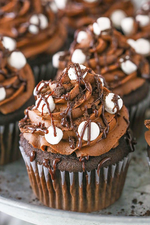 Mississippi Mud Cupcakes