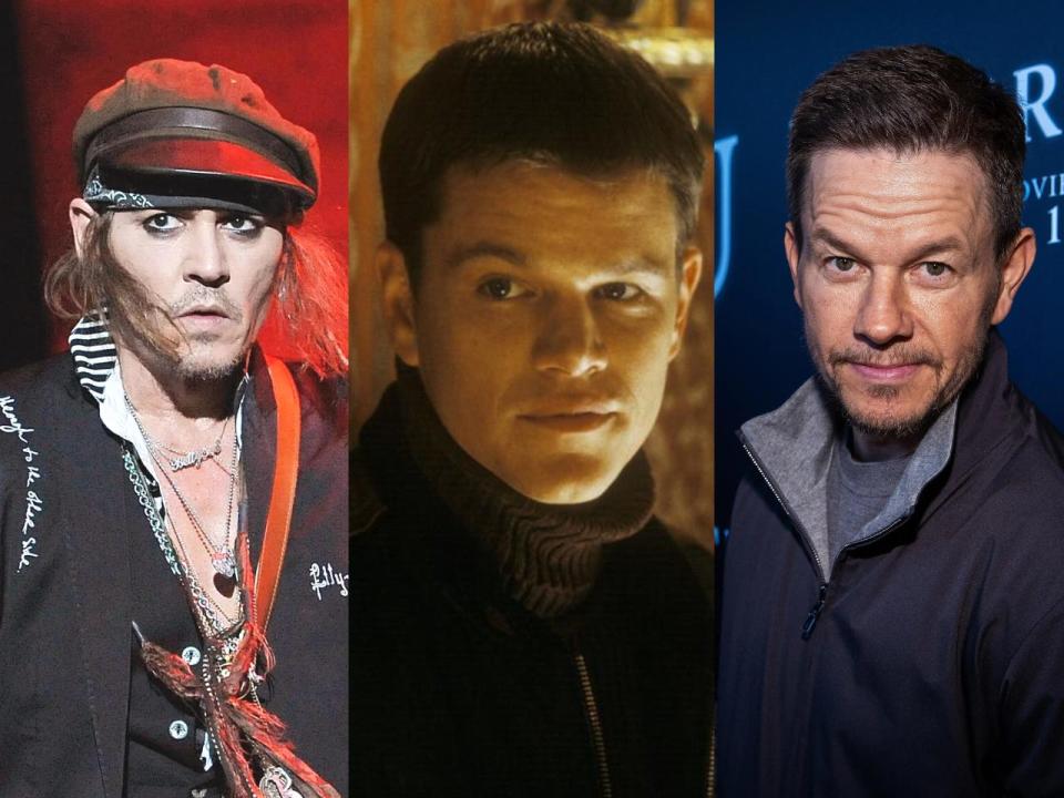 Johnny Depp, Matt Damon and Mark Wahlberg